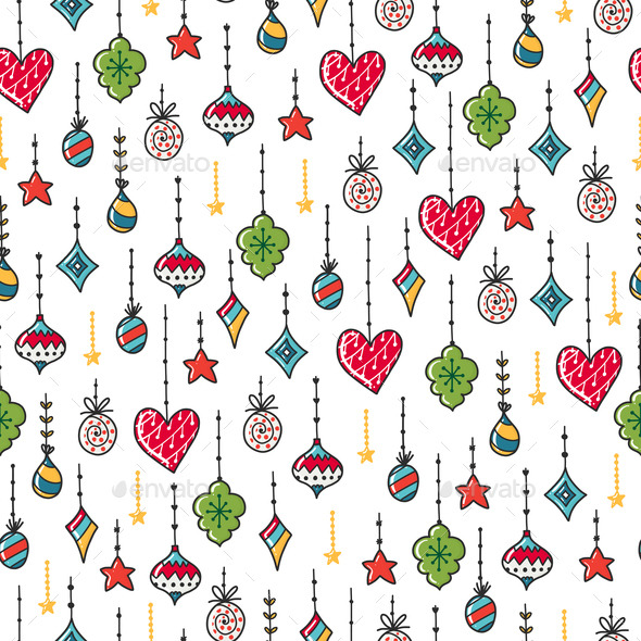 Vector Christmas Pattern - Christmas Seasons/Holidays
