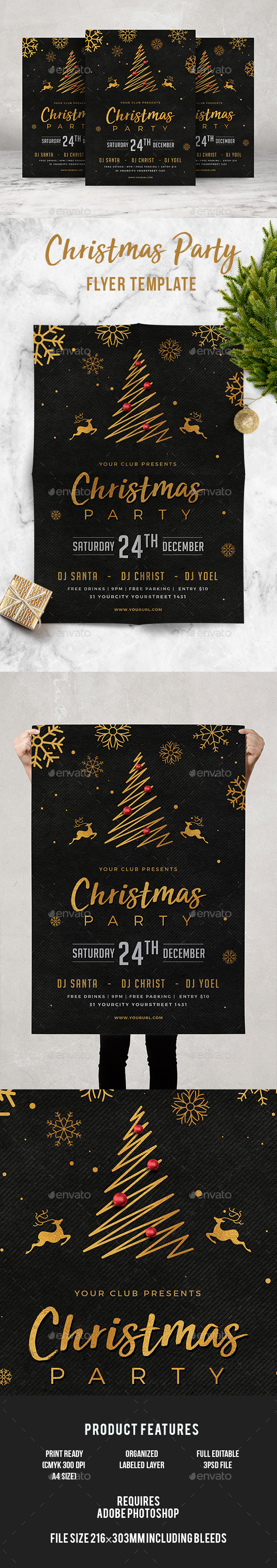 GraphicRiver Christmas Party Flyer 21055912 GraphicRiver Christmas Party Flyer 21055912