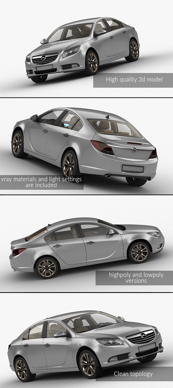 3DOcean Opel Insignia 21056318 3DOcean Opel Insignia 21056318