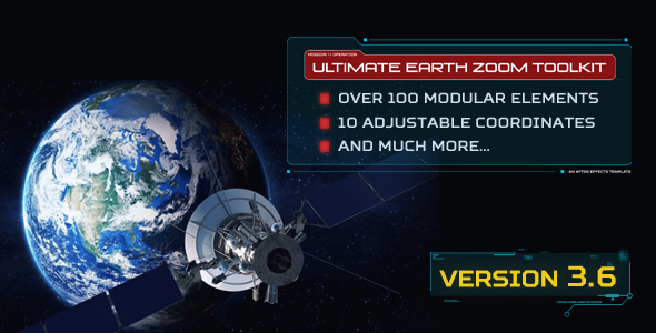 Videohive Ultimate Earth Zoom Toolkit v3.6 10354880