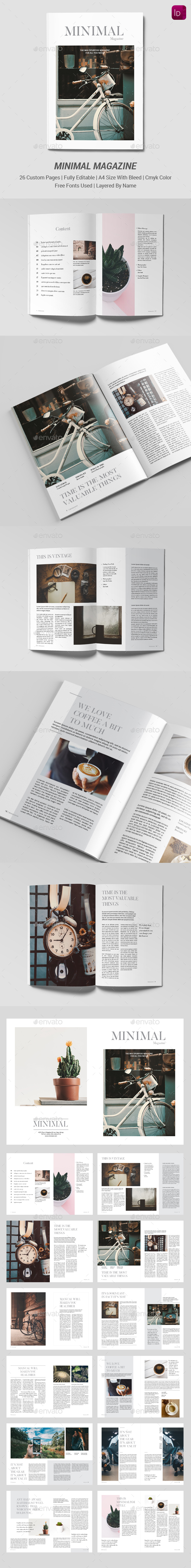 GraphicRiver Minimal Multipurpose Magazine 21059532 GraphicRiver Minimal Multipurpose Magazine 21059532