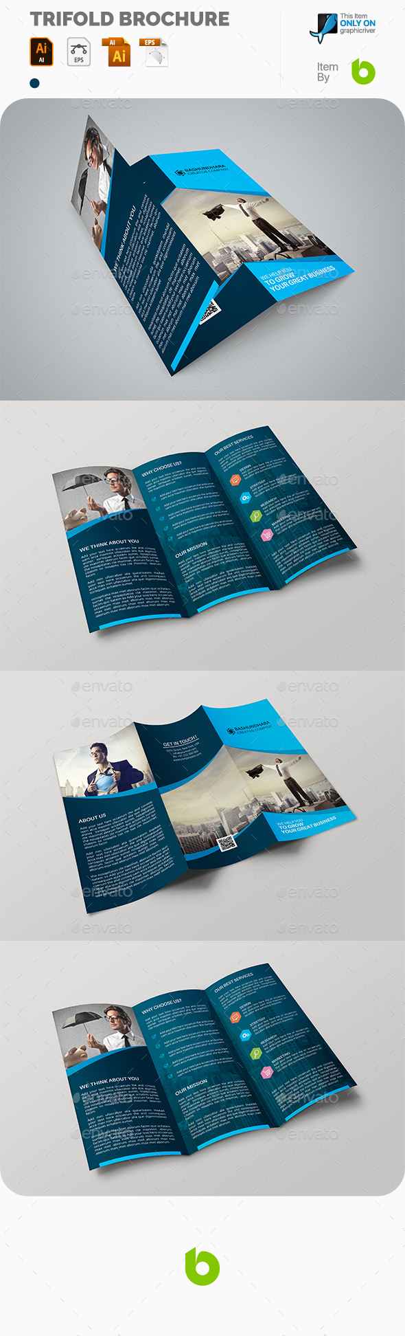 Trifold Brochure - Corporate Brochures