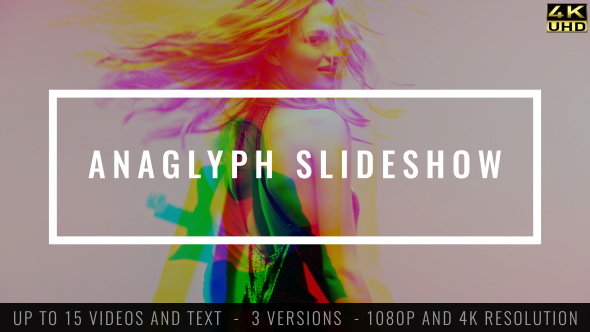 Slideshow Anaglyph - VideoHive 20795403
