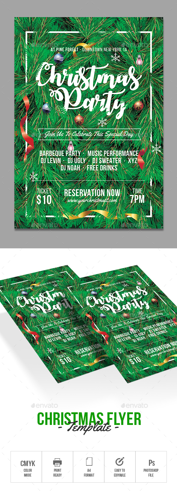 GraphicRiver Christmas Flyer 21060745 GraphicRiver Christmas Flyer 21060745