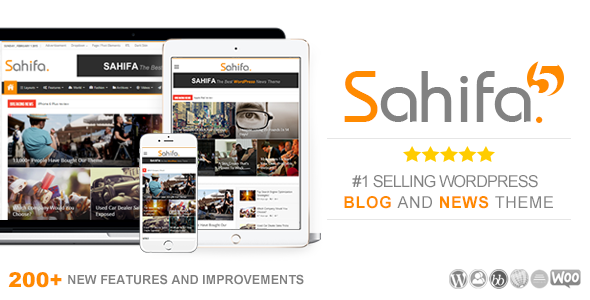 Sahifa - Responsive WordPress News, Magazine, Blog Theme