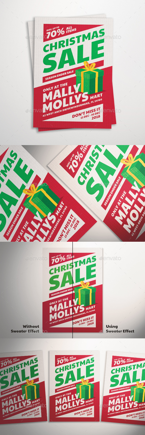 GraphicRiver Christmas Sale Flyer 21060947 GraphicRiver Christmas Sale Flyer 21060947