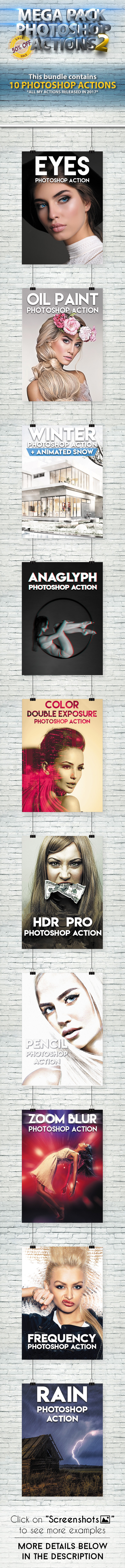 GraphicRiver Mega Pack 2 Photoshop Actions Bundle 21061930 GraphicRiver Mega Pack 2 Photoshop Actions Bundle 21061930