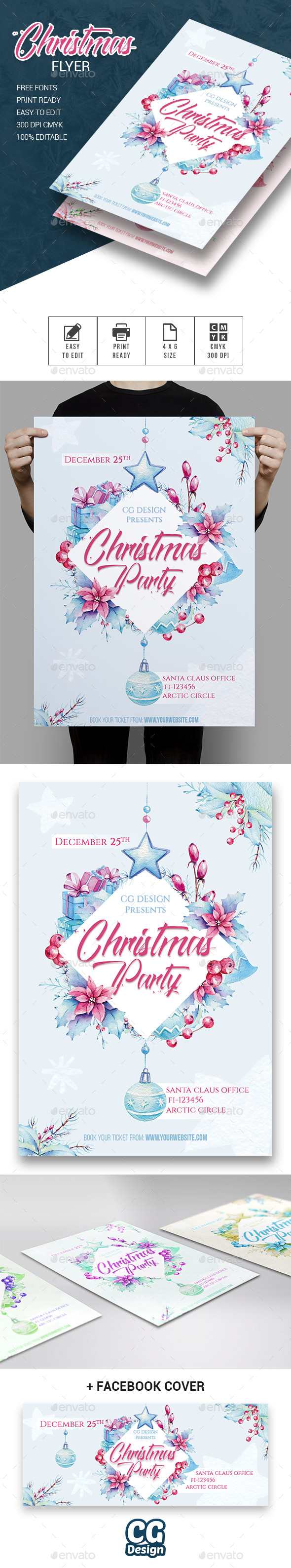 Christmas Flyer - Holidays Events