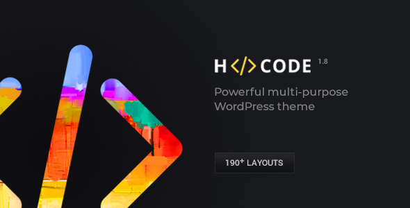 H-Code Responsive & Multipurpose WordPress Theme - Corporate WordPress