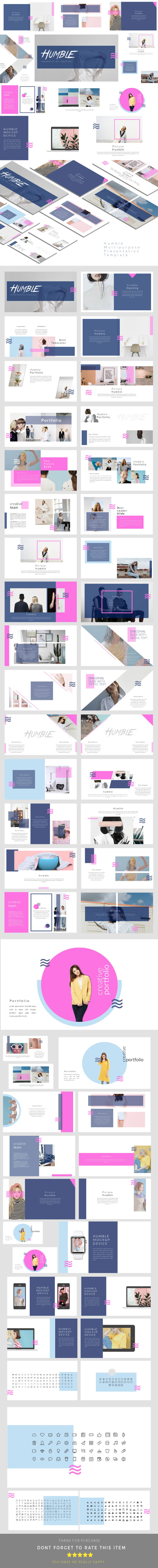 Humble - Multipurpose Presentation Templates - PowerPoint Templates Presentation Templates