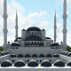 Aerial View of Mosque - VideoHive Item for Sale