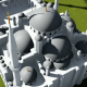3D Top View of the White Mosque - VideoHive Item for Sale