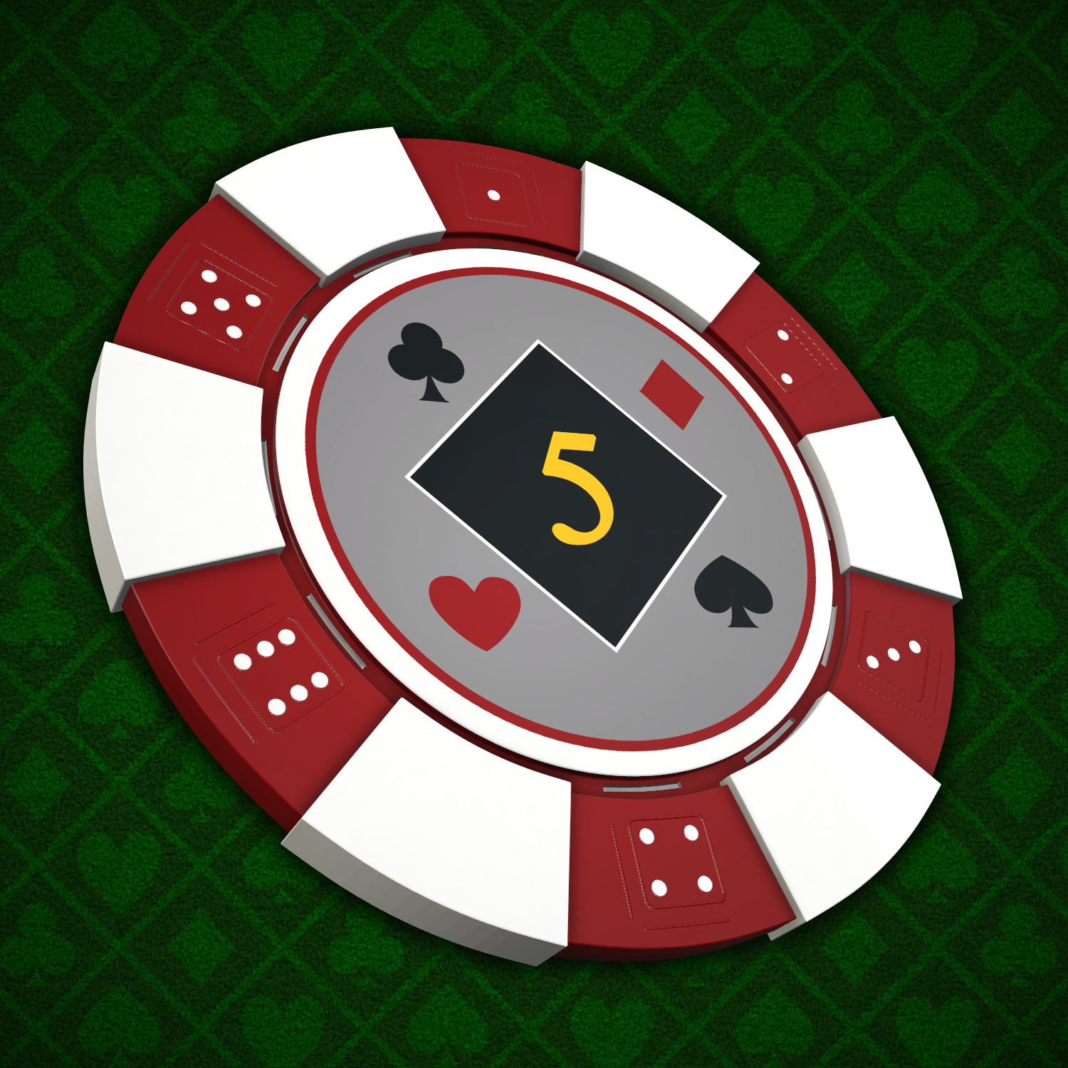 Poker Chips by Klockwork_Studios | 3DOcean