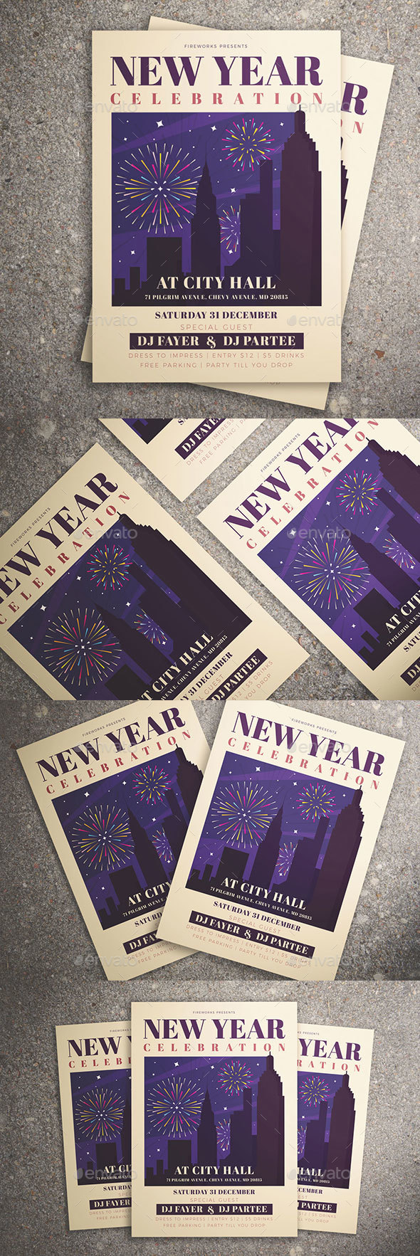 GraphicRiver New Year Celebration Flyer 21066250 GraphicRiver New Year Celebration Flyer 21066250