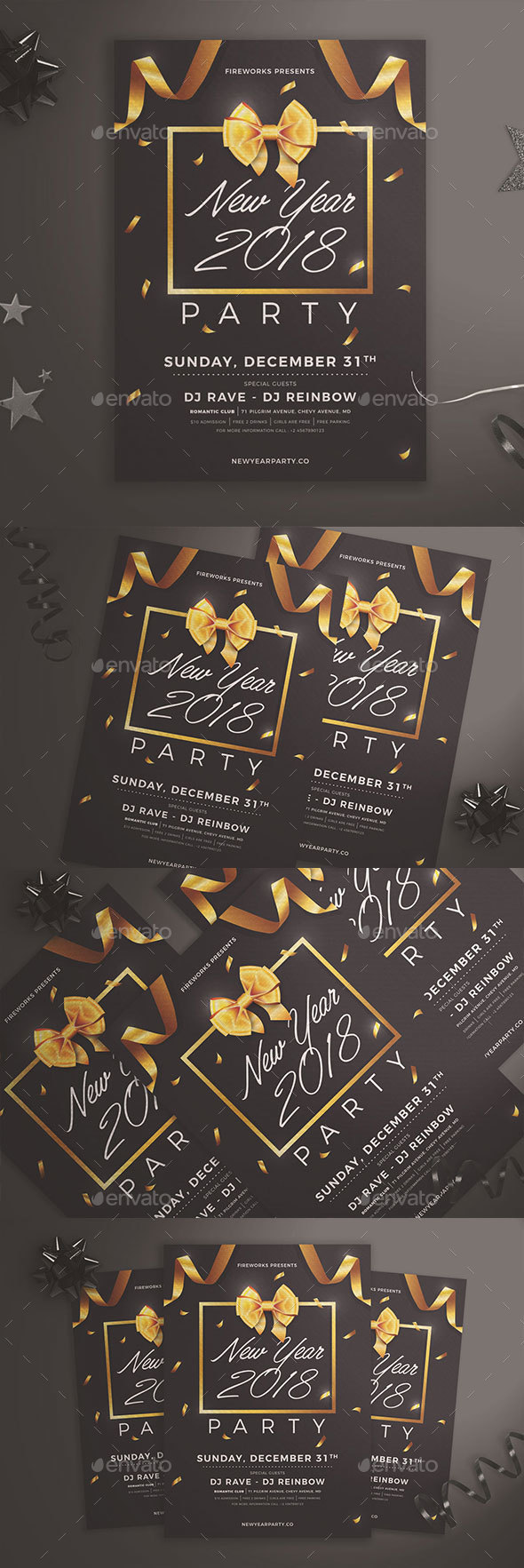 GraphicRiver New Year Party Flyer 21066502 GraphicRiver New Year Party Flyer 21066502