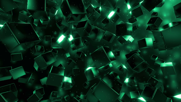 Falling Cubes , Motion Graphics | VideoHive