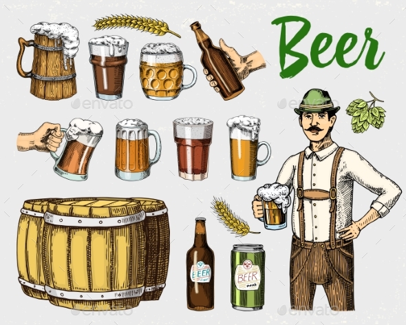 GraphicRiver Beer Glass 21066916 GraphicRiver Beer Glass 21066916