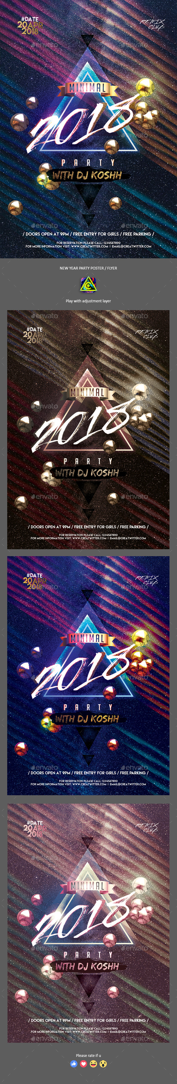GraphicRiver New Year Party Poster Flyer 21067553 GraphicRiver New Year Party Poster Flyer 21067553