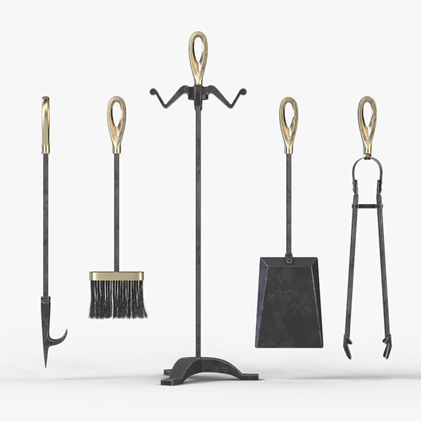 3DOcean Fireplace Tools 21068494 3DOcean Fireplace Tools 21068494