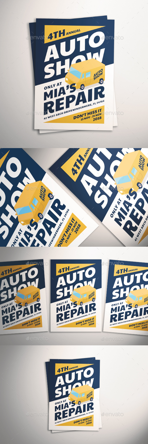 GraphicRiver Auto Show Flyer 21070017 GraphicRiver Auto Show Flyer 21070017