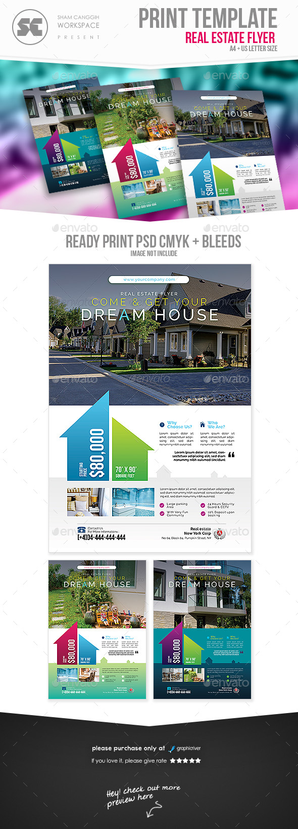 GraphicRiver Real Estate Flyer 21070911 GraphicRiver Real Estate Flyer 21070911