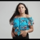 Hot Latino Woman in Blue Top - VideoHive Item for Sale