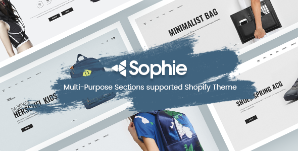 Sophie -Responsive Clothing - ThemeForest 21071205