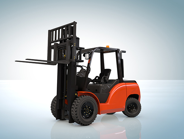 Animated Forklif - 3Docean 21071304