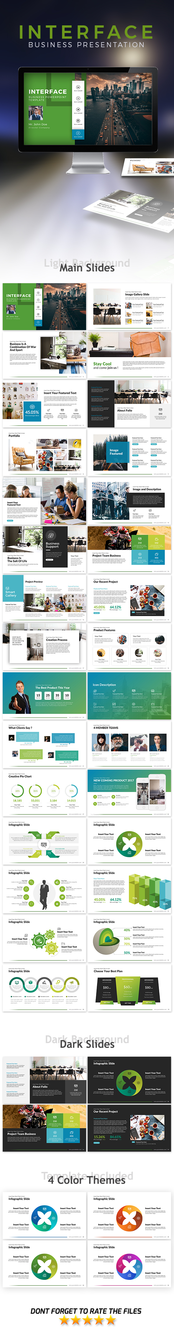 GraphicRiver Interface Powerpoint Template 21071929