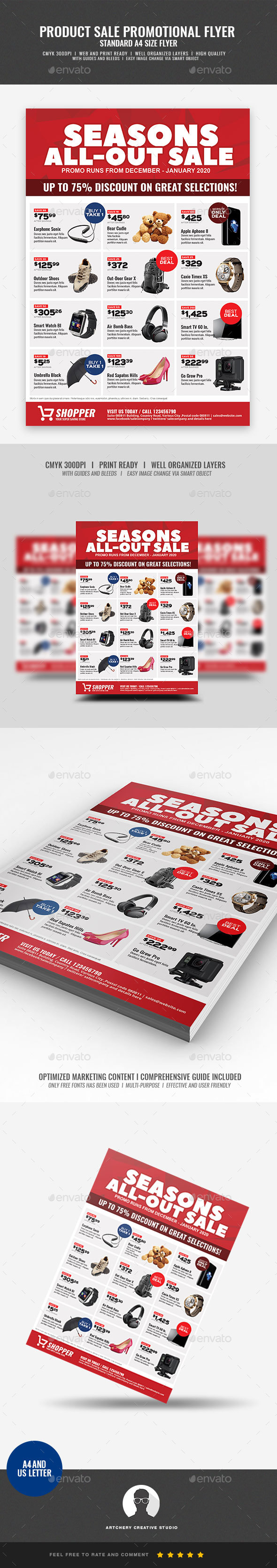 GraphicRiver Product Promotional Sale Flyer 21072236 GraphicRiver Product Promotional Sale Flyer 21072236
