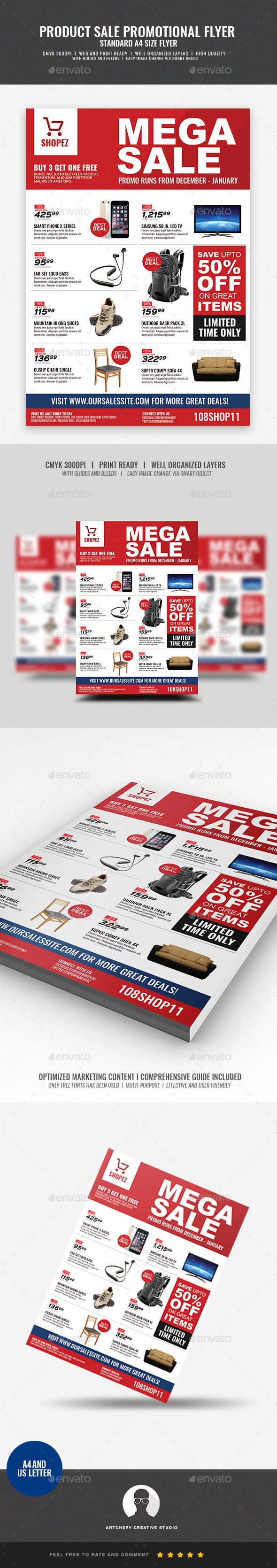 GraphicRiver Sales and Promotional Flyer 21072284 GraphicRiver Sales and Promotional Flyer 21072284
