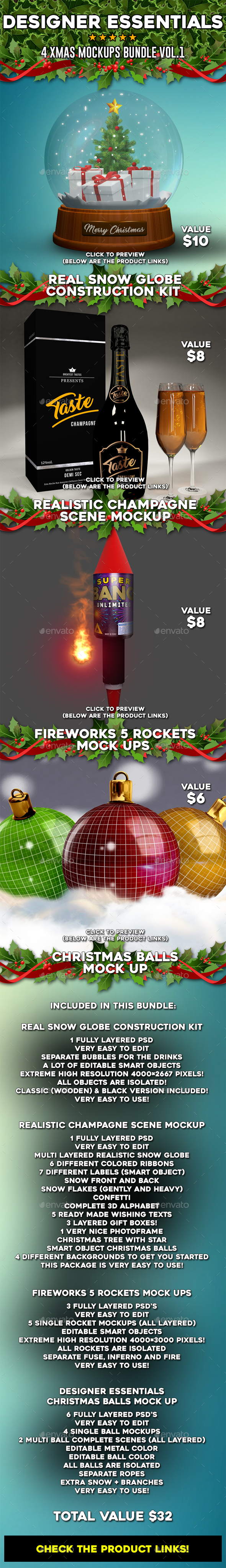 GraphicRiver Xmas Mockups Bundle Vol.1 21073359 GraphicRiver Xmas Mockups Bundle Vol.1 21073359