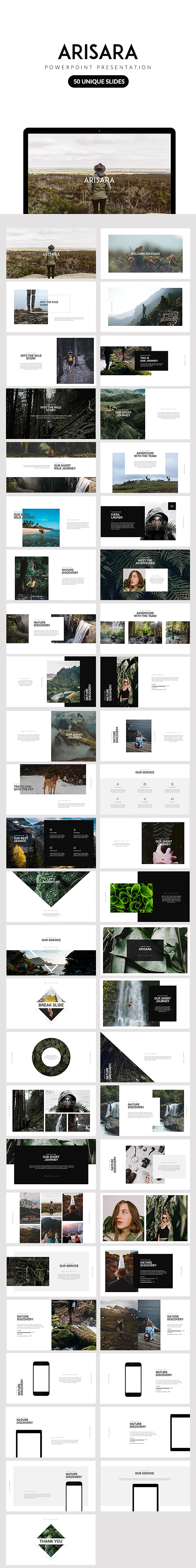 Arisara Powerpoint Presentation - Creative PowerPoint Templates