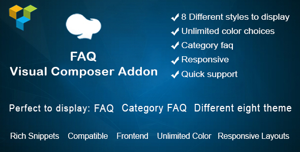 Visual Composer FAQelement - CodeCanyon 21074313
