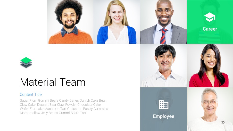 Material Google Slides Presentation Template by ercn1903 GraphicRiver