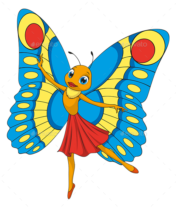 GraphicRiver Little beautiful butterfly 21075017 GraphicRiver Little beautiful butterfly 21075017