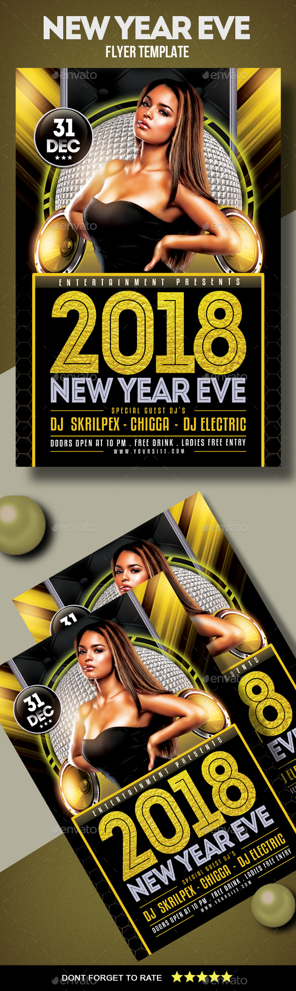 GraphicRiver 2018 New Year Eve Flyer 21075031 GraphicRiver 2018 New Year Eve Flyer 21075031
