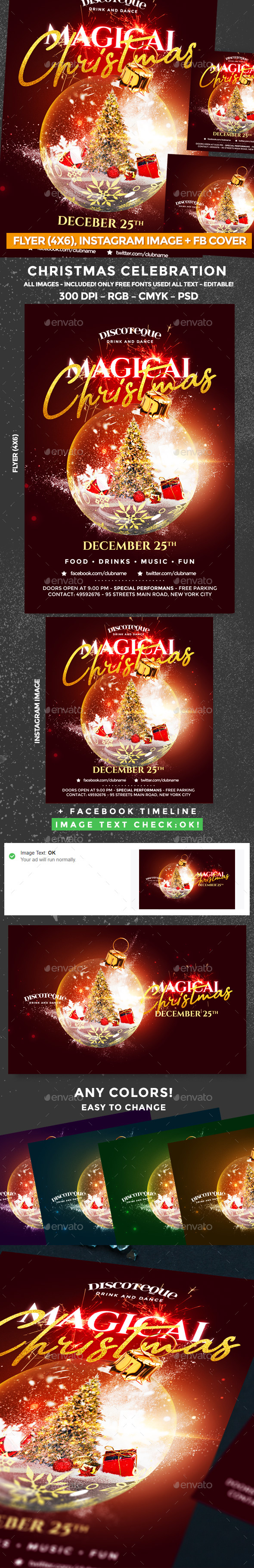 Christmas Flyer - Holidays Events