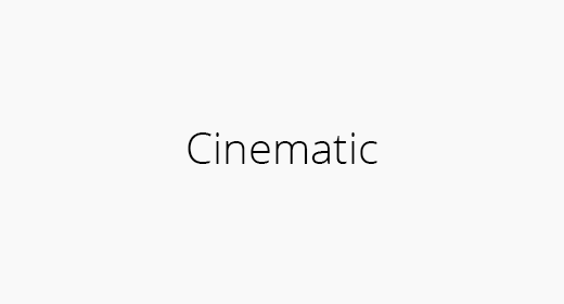 Cinematic