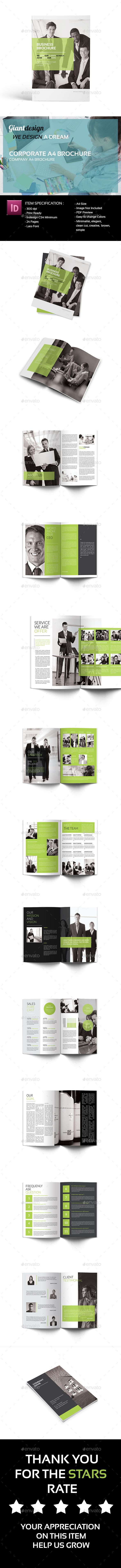 Corporate A4 Brochure - Corporate Brochures