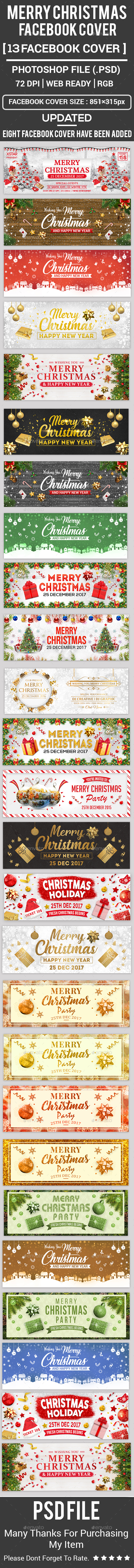 Merry Christmas Facebook Covers - Facebook Timeline Covers Social Media