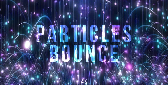 Blue Particles Bounce