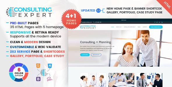 Consulting Expert - ThemeForest 20709469
