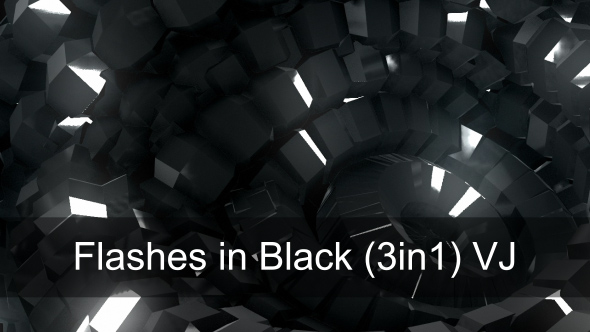 Flashes in Black (3in1) VJ