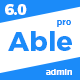 Able pro Responsive Bootstrap 4 Admin Template + Angular 1 Version - ThemeForest Item for Sale