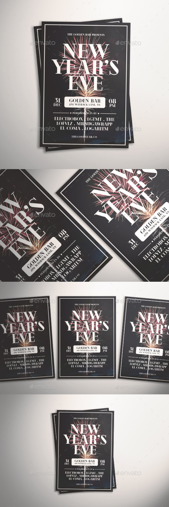 GraphicRiver New Year's Eve Flyer 21080944