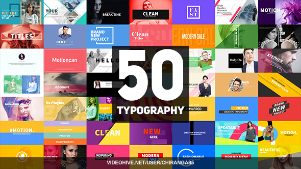 50 Typography