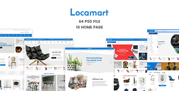 ThemeForest Locamart Multipurpose Electronics eCommerce PSD 21081420 ThemeForest Locamart Multipurpose Electronics eCommerce PSD 21081420
