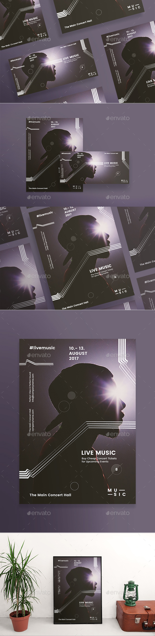Music Flyers - Concerts Events