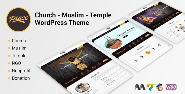 Peace Church Muslims Temple WordPress Theme Peace Church Muslims Temple WordPress Theme